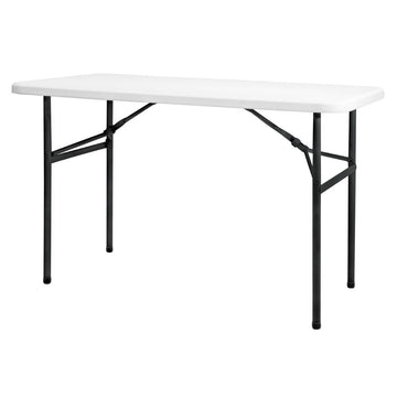 Newstorm Rectangular Plastic Folding Table - 4ft x 2ft - Kompakt 120